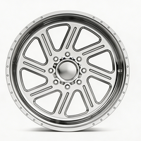 Rines Forjados Personalizados para Camioneta, Acabado Pulido, 20X14 28X14 30X16 26X12 22X12, con 8X170 6X139.7 para GMC Sierra 1500 Ford F250