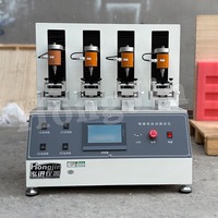 Máquina de prueba de solenoides de 4 estaciones, máquina de prueba de rendimiento de solenoides, probador de fuerza de liberación de solenoides, probador de resistencia de solenoides
