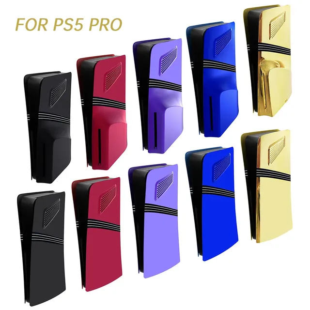 Replace shell for PS5 Pro Disc/Digital Edition Custom Faceplate Replacement PlayStation 5 Pro Series Decorative Cover Accessory