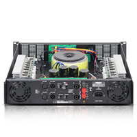 Amplificateur de puissance audio professionnel CA4, classe H, double canal, 400W, XLR, audio professionnel, 4 ohms, scène, métal, haute qualité, stéréo, 20Hz-20kHz
