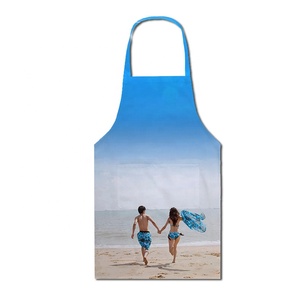 For Kitchen Printable Personalized Design Bib <strong>Apron</strong> Sublimation Blank <strong>Apron</strong> With Pocket - Product Image 3