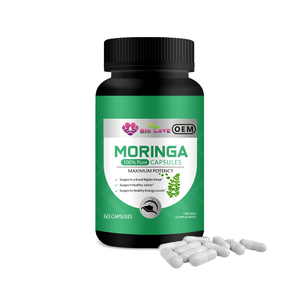 Capsules de Moringa à prix <span class=keywords><strong>économique</strong></span> pour améliorer la santé intestinale, soutenir les articulations et les genoux, à base <span class=keywords><strong>d</strong></span>'ingrédients naturels, capsules rigides - Product Image 1