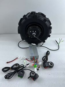 <span class=keywords><strong>Kit</strong></span> de conversion de moteur de roue électrique agricole 14 pouces 500W avec contrôleur d'accélérateur basse vitesse, moteur moyeu 500W pour la ferme - Product Image 6