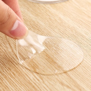 Ruban adhésif acrylique transparent à très haute viscosité, sans résidu de colle, découpé sur mesure et adaptable à diverses formes - Product Image 2