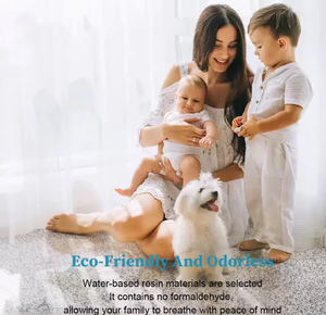 Bürstenauftragsbare Epoxid-Bodenfarbe Farbiger Sand Garage Zement Einfahrt Epoxidharz Farbiger Sand Epoxid-Bodenfarbe - Product Image 4