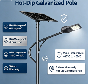 Lampe de rue LED extérieure PANAILO 120W, étanche IP65, garantie 5 ans, certifiée CE pour les routes urbaines et les zones résidentielles - Product Image 1