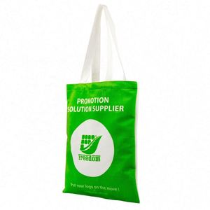 ถุงผ้าช้อปปิ้งรีไซเคิลรักษ์โลก พิมพ์โลโก้ตามสั่ง - Product Image 2