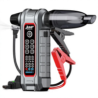 Démarreur de voiture 12V 1500A de crête 10000mAh, aspirateur de voiture portable, souffleur, batterie externe QC18W avec lumière d'urgence LED SOS