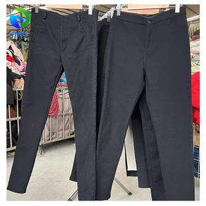 Pantalons skinny pour femmes Vêtements d'occasion à la mode pour femmes Fournisseurs de vêtements en gros Pantalons skinny pour femmes Vêtements d'occasion en gros - Product Image 4
