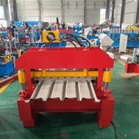 Mesin Pembentuk Profil Atap Logam Portabel, Mesin Roll Forming Lembaran Atap IBR