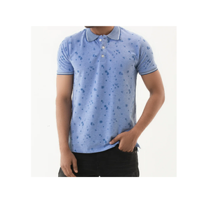 Premium Unisex O-cuello Camiseta 100% algodón y poliéster personalizado peso pesado impresión Logo camiseta en blanco para hombres - Product Image 1