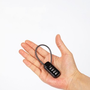 Cerraduras recién llegadas para puertas Equipaje Mochila Cremallera Cuerda de alambre Candado Cerraduras de código de ciclo de alta seguridad - Product Image 3