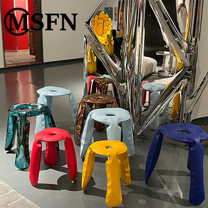 Прямая Продажа с фабрики, индивидуальные стулья из нержавеющей стали, оригинальный дизайн, уникальный персонализированный стиль, домашний офис, обеденный зал, выставка - Product Image 1