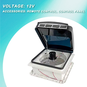 Ventilateur de toit JDA RV avec lumière et télécommande 12V 280mm 340mm pour <span class=keywords><strong>camping</strong></span>-<span class=keywords><strong>car</strong></span>, caravane, motorhome, remorque - Product Image 4