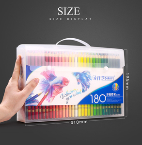 Lápices de Colores Solubles en Agua al por Mayor, <span class=keywords><strong>180</strong></span> Colores, Juego de Lápices de Colores de Calidad para Pintura Artística - Product Image 6