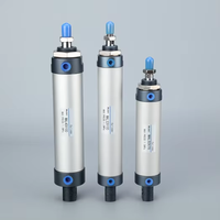 Mini-cylindres pneumatiques série MAL MAL20/25 en alliage d'aluminium à double action, neufs pour l'industrie