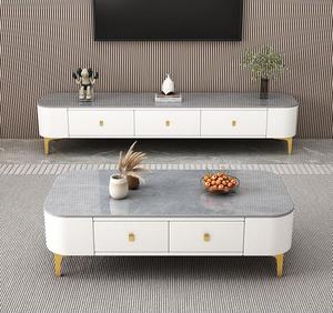 Tables basses carrées modernes de luxe à prix d'usine, tables basses de salon, ensemble de meubles <span class=keywords><strong>TV</strong></span> modernes pour la maison - Product Image 5