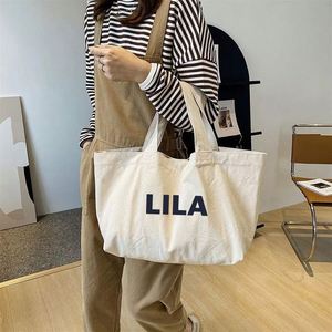 Natural <b>Extra</b> <b>Large</b> Canvas Tote Bag With Logo <b>Printing</b> for Shopping - Product Image 5