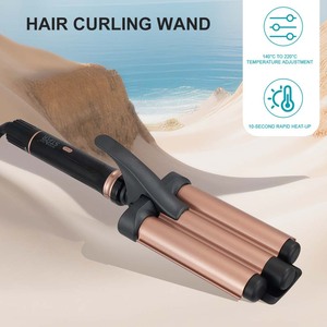 Plancha/Voluminizador de Cabello Eléctrico Winning Star de 120W para Uso Doméstico, Rizador de Cabello (No Daña el Cabello) - Product Image 4