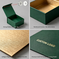 Boîte pliante magnétique personnalisée de luxe avec logo, boîte en papier rigide, emballage en carton écologique recyclable, boîte cadeau grande taille