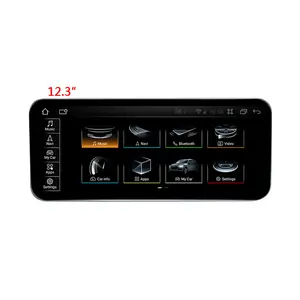 Audi A4 B8 için Android 12 CarPlay A5 2008 2009 2010 MMI 2G yüksek CD değiştirici araba Stereo çalar GPS Navi WiFi