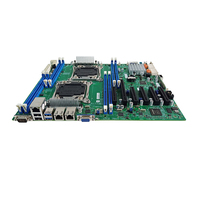 Carte mère C612 chipset LGA 2011 DDR4 E5-2600 de mémoire V3/V4 Dual Quad support processeur 256GB RAM