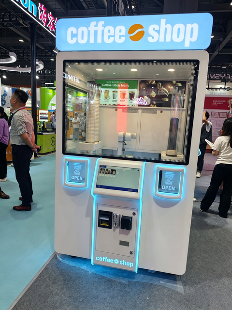 Durable Premium Heavy-Duty Metal Coffee Vending Machine for Turkish Coffee Beans & Commercial Use