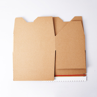 Boîte d'emballage écologique en carton ondulé imprimé avec logo personnalisé