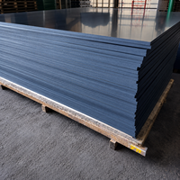 Contrachapado de Álamo F17 de 17 mm con Revestimiento de Película, 610x1220 mm, Lámina para Encofrado de Hormigón Exterior para Proyectos de Construcción en Australia