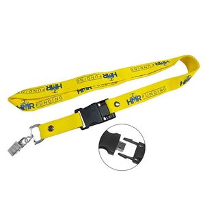 Cordón para el Cuello con Porta Identificación de Poliéster y Logotipo Personalizado al por Mayor - Product Image 2