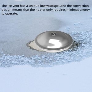 Chauffe-eau de jardin pour poissons Chauffe-étang Produit pour animaux de compagnie de qualité supérieure pour l'entretien hivernal - Product Image 4