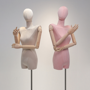 <span class=keywords><strong>Mannequin</strong></span> de haute <span class=keywords><strong>couture</strong></span> pour femme adulte, buste en <span class=keywords><strong>plastique</strong></span> à épaules hautes, pose debout, prix direct usine, avec tête - Product Image 2