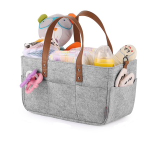 KUYUE Panier de rangement pour couches de bébé et organisateur de voiture pour couches et produits pour bébés - Product Image 4