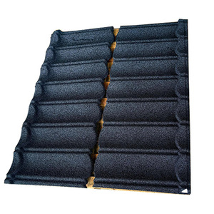 Tuiles de toiture en gros <span class=keywords><strong>Pierre</strong></span> enduite 0.4mm Poids léger Couleur <span class=keywords><strong>Pierre</strong></span> enduite Feuille de toiture Prix - Product Image 1
