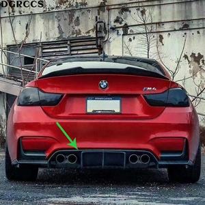 Difusor Trasero de Fibra de Carbono Estilo M3 M4 F80 F82 2014-2018, Labio de Parachoques Trasero - Product Image 6