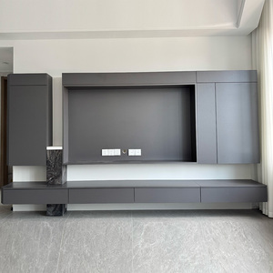 Meuble <span class=keywords><strong>TV</strong></span> 3-en-1 personnalisé + rangement + présentoir, solution gain de place pour toute la maison - Product Image 3