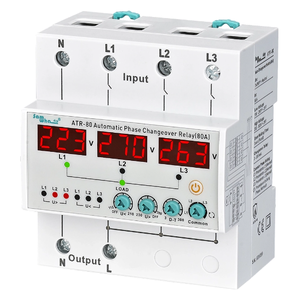 รีเลย์ป้องกันแรงดันไฟฟ้าและสวิตช์เปลี่ยนเฟสอัตโนมัติ 3 เฟส รุ่น Samwha-dsp ATR-80 - Product Image 1