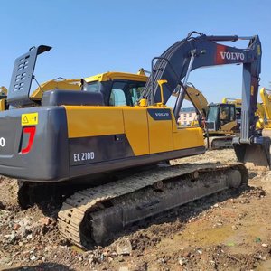 Excavatrice sur chenilles Volvo EC210 d'occasion de 21 tonnes de haute qualité avec moteur Yanmar, excellent état, prix réduit, vente - Product Image 1