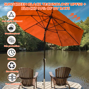 Sombrilla de <span class=keywords><strong>aluminio</strong></span> de alta calidad al por mayor sombrilla de jardín al aire libre sombrillas de patio usadas en <span class=keywords><strong>tumbona</strong></span> lateral de piscina - Product Image 3