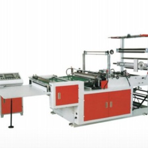 Machine de fabrication de sacs de courrier entièrement automatique Hongtong 600*2 avec pulvérisation de colle intégrée et découpe haute vitesse pour usage industriel - Product Image 4