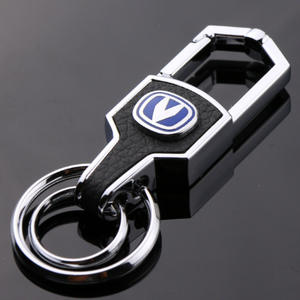 סיטונאי אופנה קידום מכירות אופנה מכונית מתכת מקלדת מחזיק מפתחות עם טבעות כפולות - Product Image 5