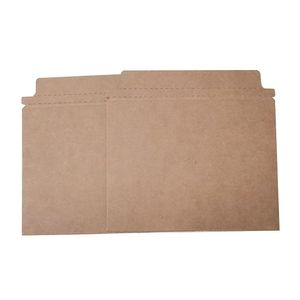 Sobre de cartón rígido personalizado impreso en papel kraft, sobre de envío de cartón para correo con logo. - Product Image 3