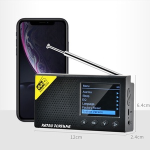 <span class=keywords><strong>Radio</strong></span> numérique portable <span class=keywords><strong>DAB</strong></span>/<span class=keywords><strong>DAB</strong></span>+ rétro Fortune avec haut-parleur, écran couleur numérique portable, <span class=keywords><strong>radio</strong></span> FM - Product Image 4