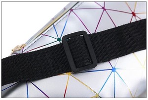 En gros En Cuir PU <span class=keywords><strong>Brillant</strong></span> Holographique Laser Étanche <span class=keywords><strong>Sac</strong></span> <span class=keywords><strong>Banane</strong></span> <span class=keywords><strong>Sac</strong></span> de Taille - Product Image 5