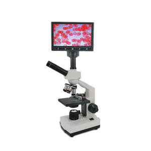 LHW602水産養殖単眼顕微鏡価格スペルム運動テスト獣医顕微鏡医療用 - Product Image 2