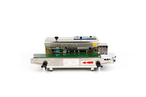 SPK-980 Semi-Automatic Continuous Horizontal Bag Sealing Machine for Beverages <b>Foil</b> Film & Paper Packaging Pouches - Product Image 4