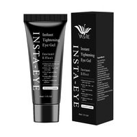 Gel Contour des Yeux Effet Tenseur Instantané Peptides Acide Hyaluronique Anti-Rides Cernes Crème Yeux Peaux Sensibles OEM Marque Privée