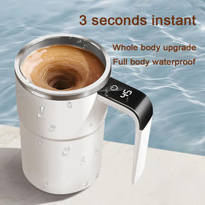 Vaso Eléctrico Inteligente Portátil con Carga USB, Agitación Automática, Medición de Temperatura Magnética, Moderno para el Hogar y la Oficina - Product Image 2