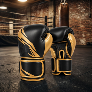 Gants de sparring multi-couches en mousse rembourrée, gants de boxe avec sangle Velcro, gants d'entraînement de sparring en gros - Product Image 3