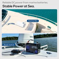 Adaptateur de batterie OEM Starlink Mini 105W, module de suralimentation ST-Y3 12/24V vers 30V 3.5A, sortie stable, câble d'alimentation CC IP68